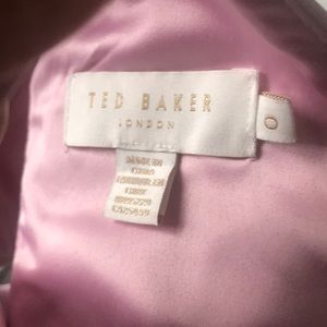 ted baker angelik harmony burnout stripe dress